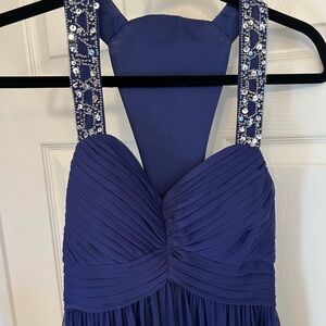 Kids One Piece Dress in Navy Blue